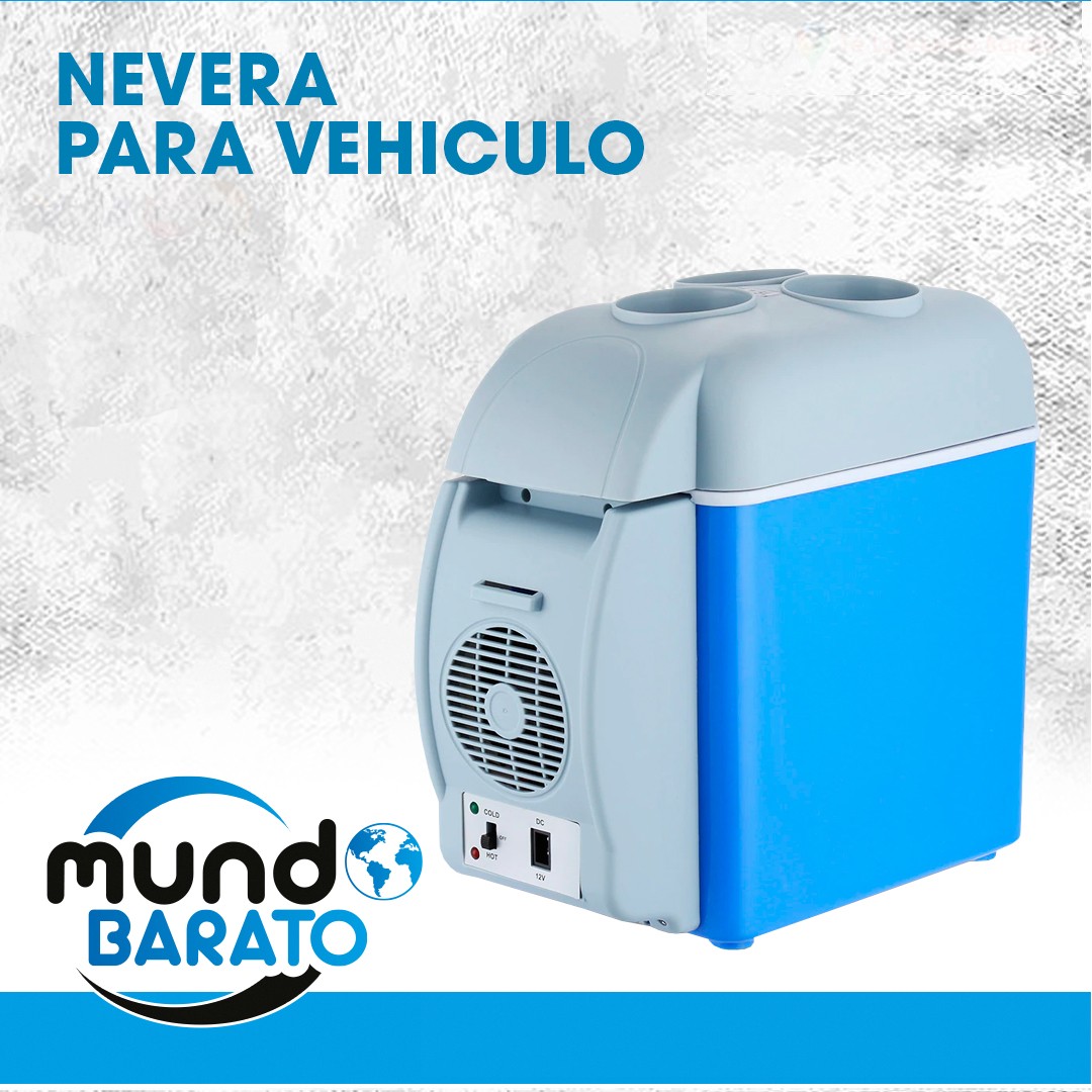 otros electronicos - NEVERA PARA CARRO PORTATIL VEHICULO REFRIGERADOR 7,5 LITROS