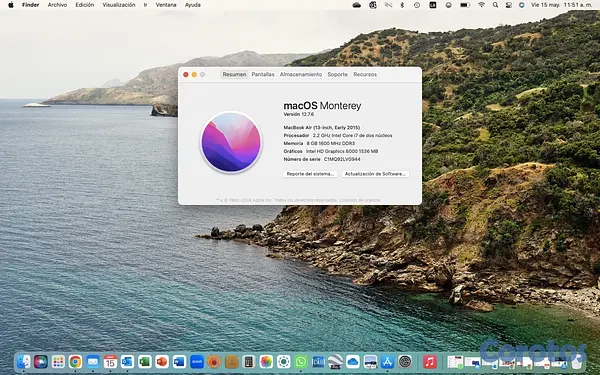 computadoras y laptops - MacBook Air 2015 I7  6