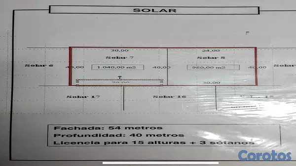 solares y terrenos - En Venta Solar con Proyecto Aprobado en la Urb. Real 4