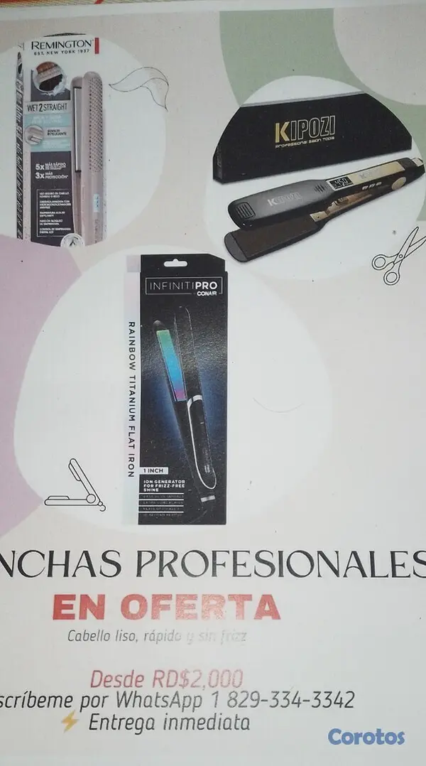 salud y belleza - Planchas de pelo 6