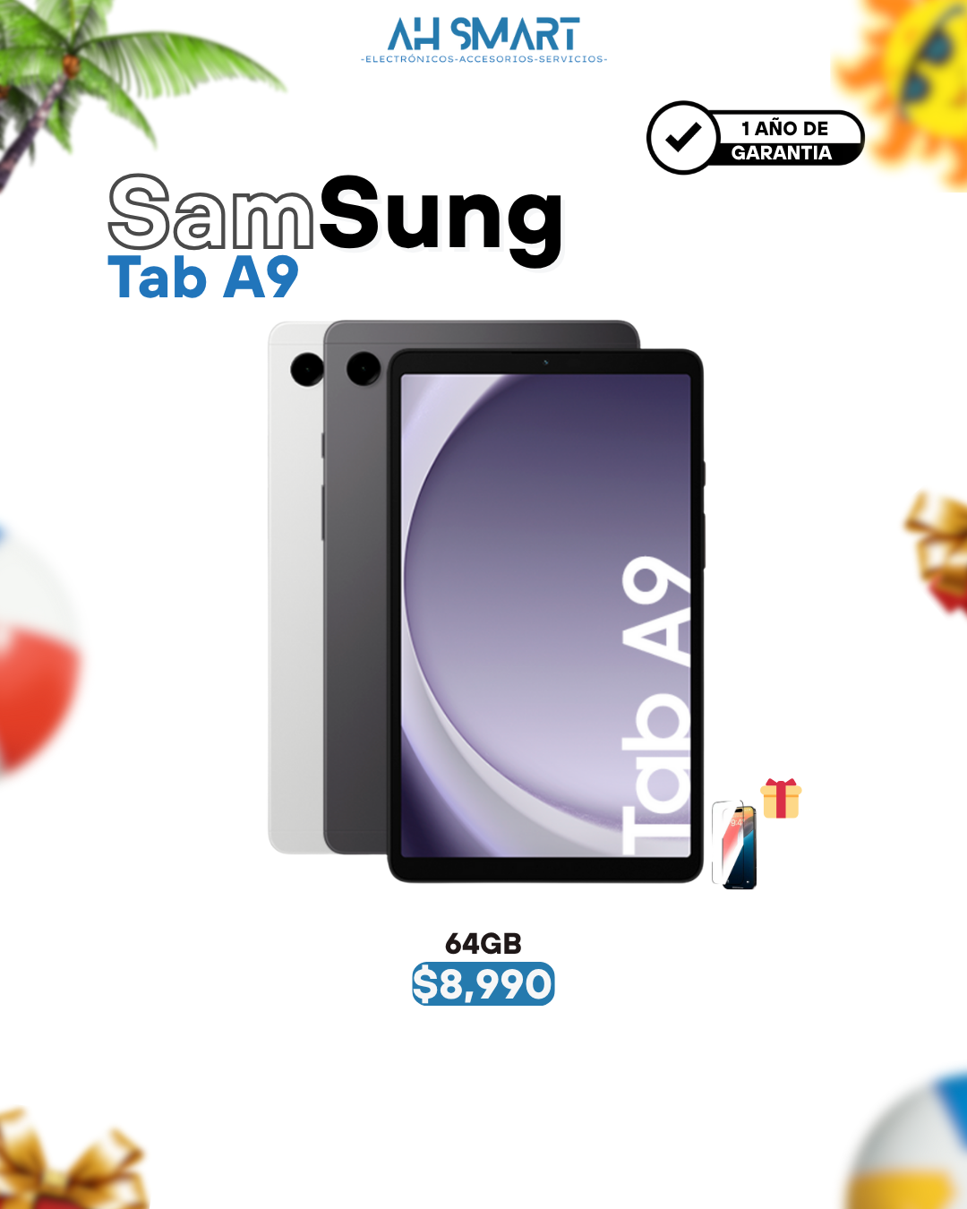 celulares y tabletas - Samsung Tab A9 64GB Selladas Nuevas