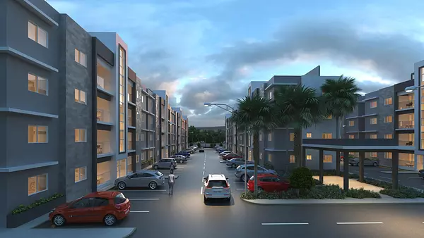 apartamentos - Apartamento de Venta En Santiago De Los Caballeros 3