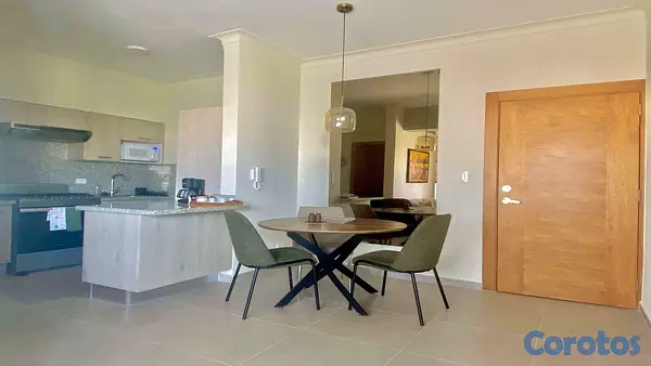 apartamentos - Apartamento Amueblado en Zona Universitaria 5