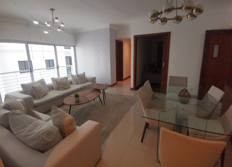 apartamentos - Apartamento Amueblado en Alquiler en Ensanche Paraiso 3