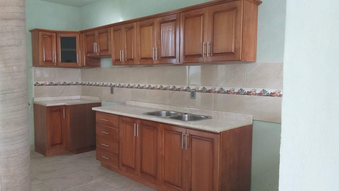 cocina - Gabinete de cocina en madera de caoba 🌳  0