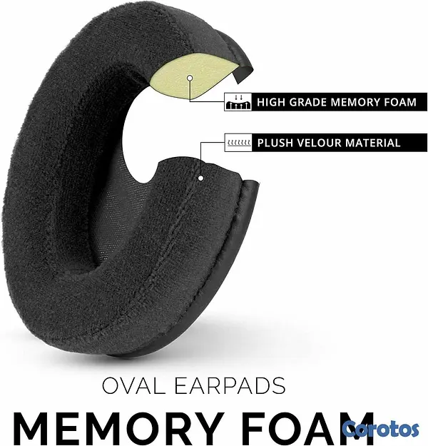 camaras y audio - Almohadillas Ovaladas Brainwavz para auriculares 4