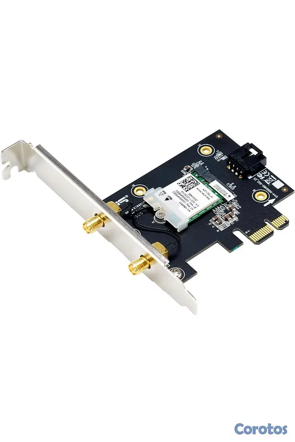 computadoras y laptops - Tarjeta WIFI ASUS PCIe AX1800 WIFI6, Bluetooth5.2, Latencia ultra Baja, Nuevo 5
