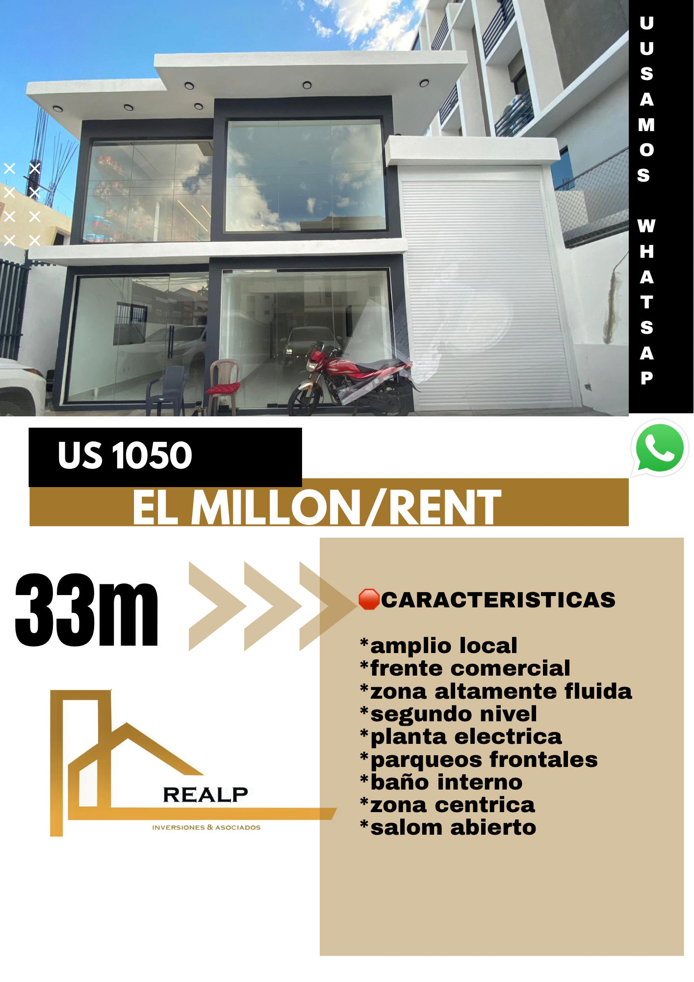 oficinas y locales comerciales - Local céntrico en el millon 0