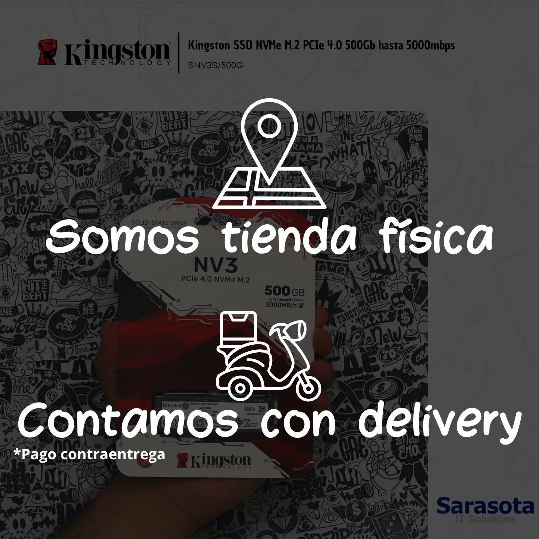 accesorios para electronica - Kingston SSD NVMe M.2 PCIe 4.0 NV3 500Gb  2