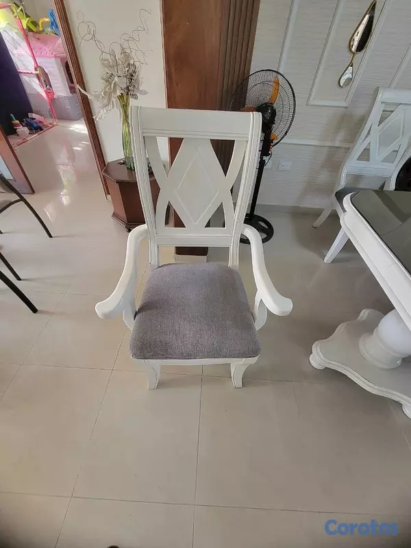 muebles y colchones - Comedor Caoba Centenario 6 Sillas 4
