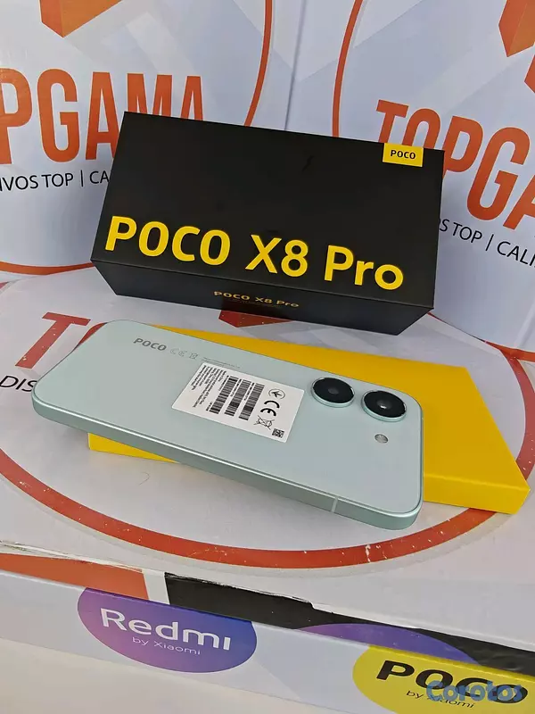 celulares y tabletas - POCO X8 PRO 5G, 12GB RAM 512GB ROM 5
