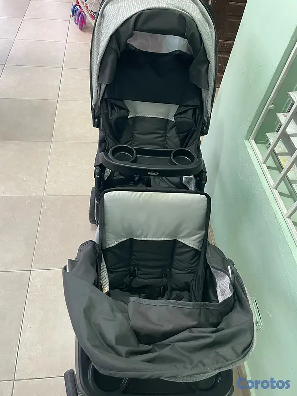 coches y sillas - Coche Graco para gemelos 2
