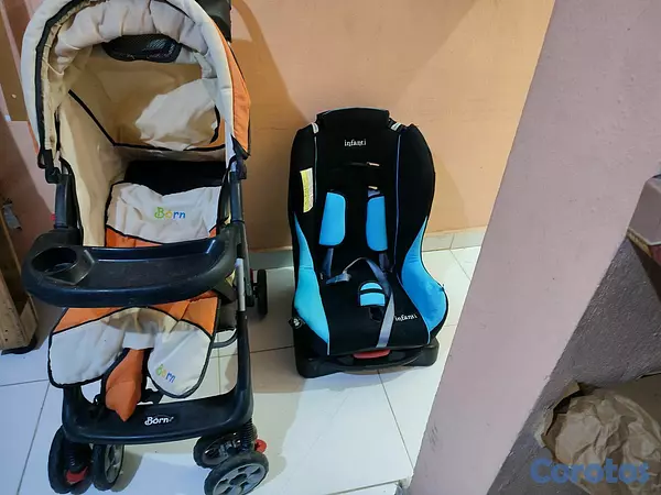 coches y sillas - vendo coche y asiento  4