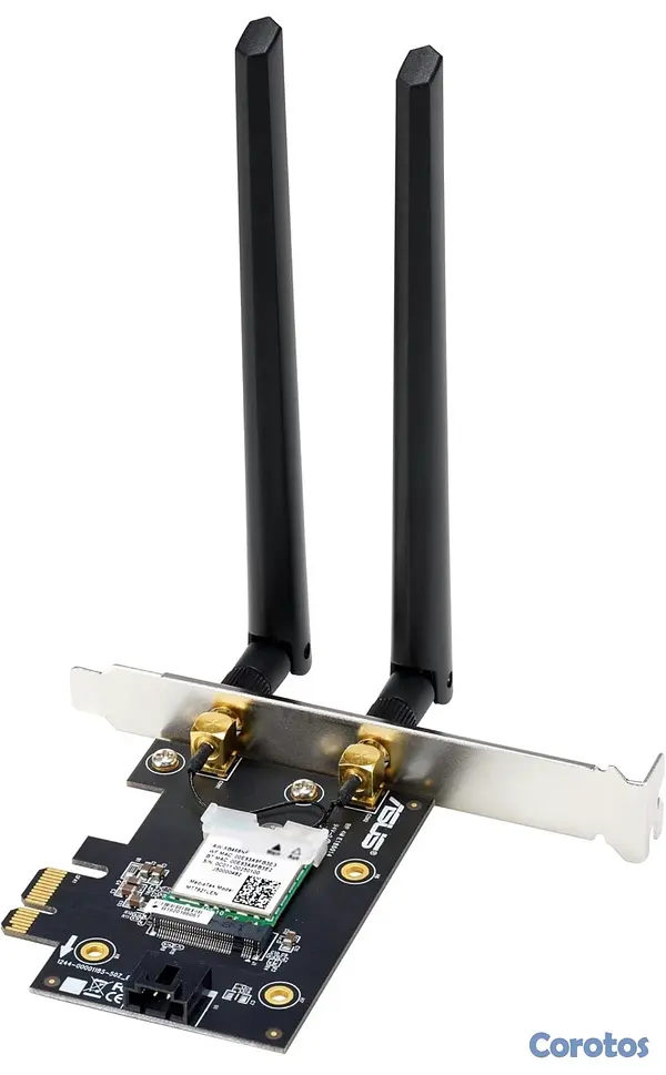 computadoras y laptops - Tarjeta WIFI ASUS PCIe AX1800 WIFI6, Bluetooth5.2, Latencia ultra Baja, Nuevo 6