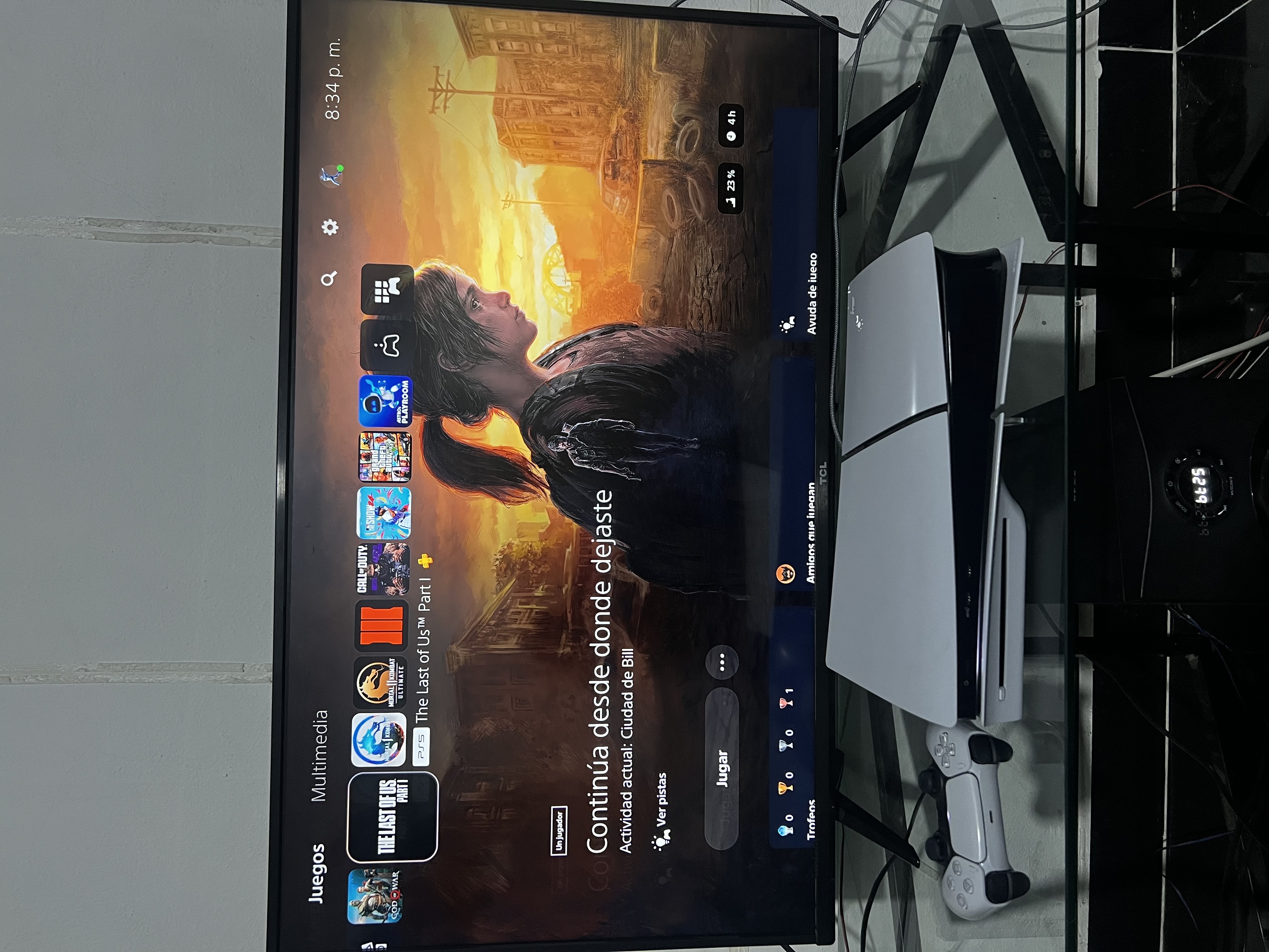 consolas y videojuegos - PS5 slim versión disco con 6 juegos digitales y garantía en oferta 2