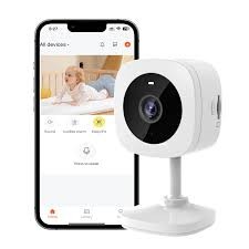 camaras y audio - Cámara de seguridad 2K con visión nocturna, audio 0