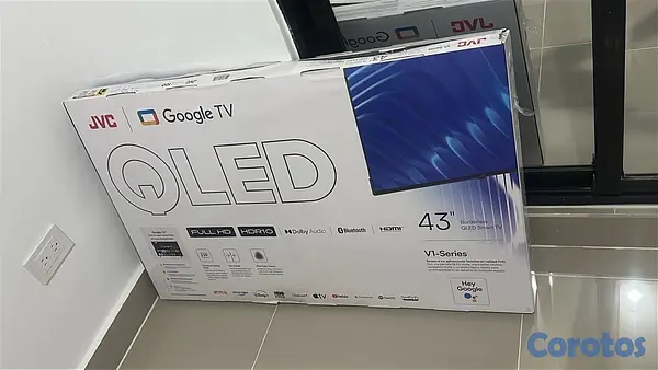 tv - JVC QLED 43” Full HD RD$22 mil negociable 2