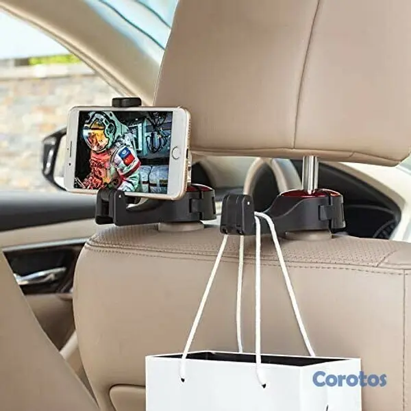 accesorios para electronica - Soporte de telefono para asiento trasero 8
