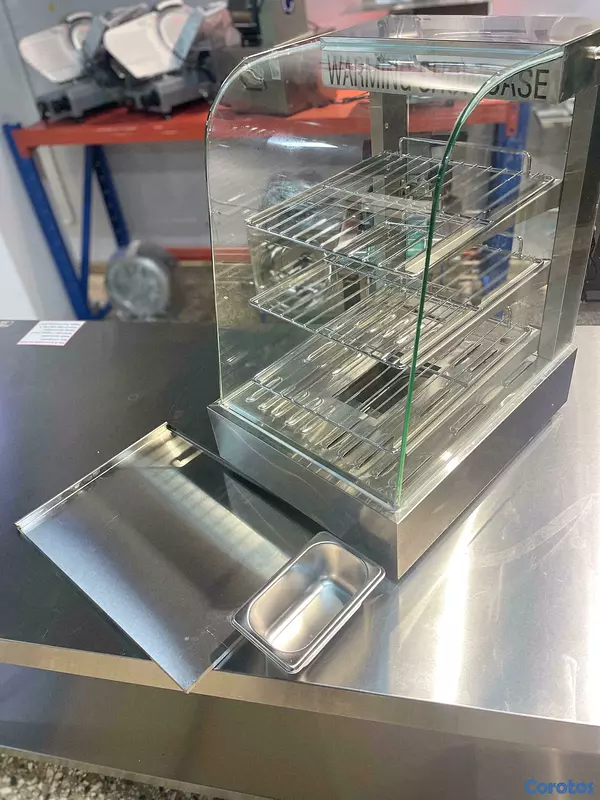 equipos profesionales - Vitrina exhibidora caliente de 14 pulgadas  5