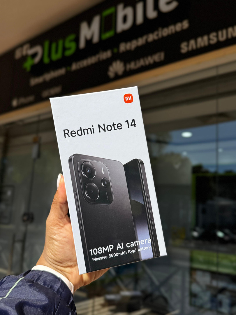 celulares y tabletas - REDMI NOTE 14 128GB 6GB RAM NUEVO DE CAJA 0