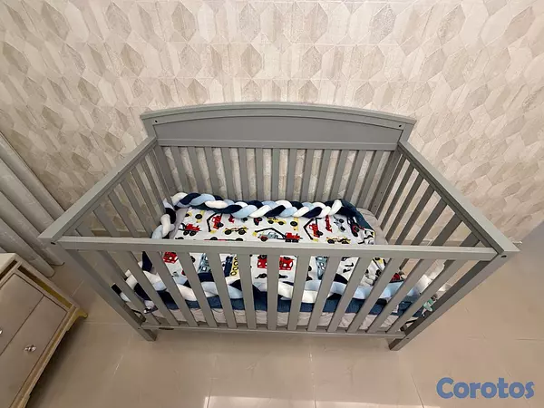muebles - Vendo cuna Marca Graco con colchon como nueva 4