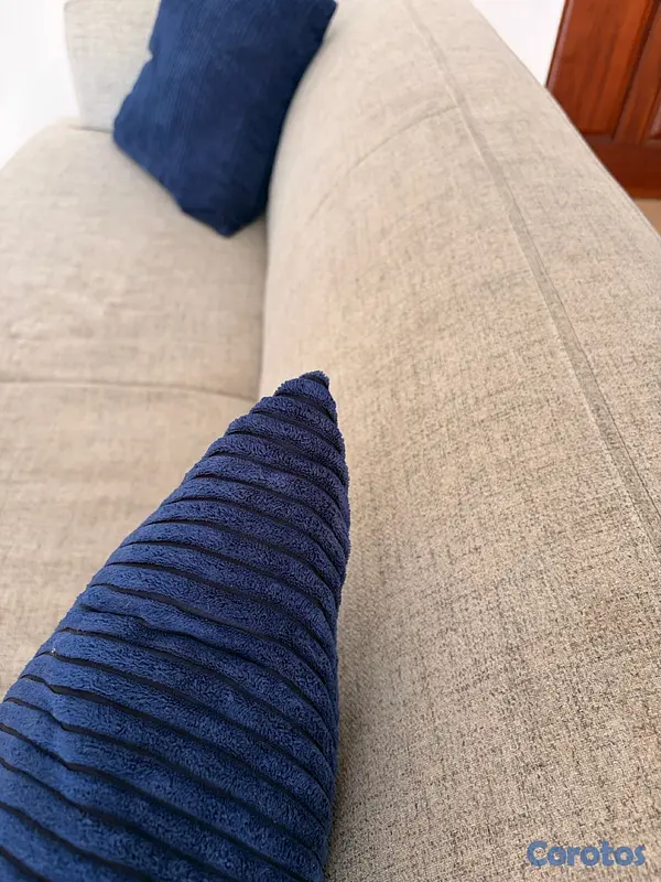 muebles y colchones - Sofá color gris 3