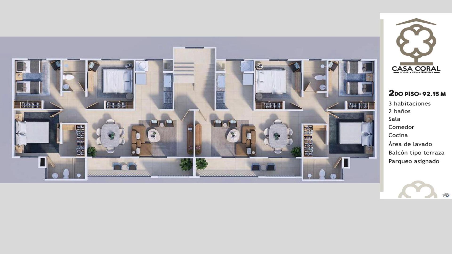 apartamentos - Proyecto de apartamentos Casa Coral 7
