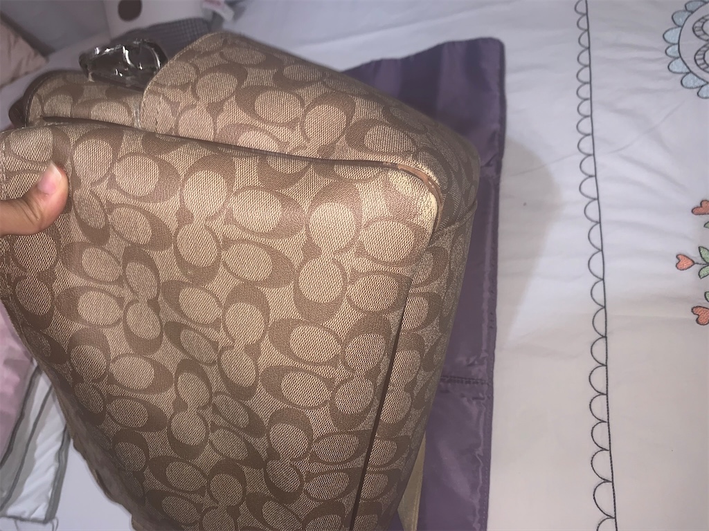 accesorios - Pañalera Coach en excelentes condiciones 2