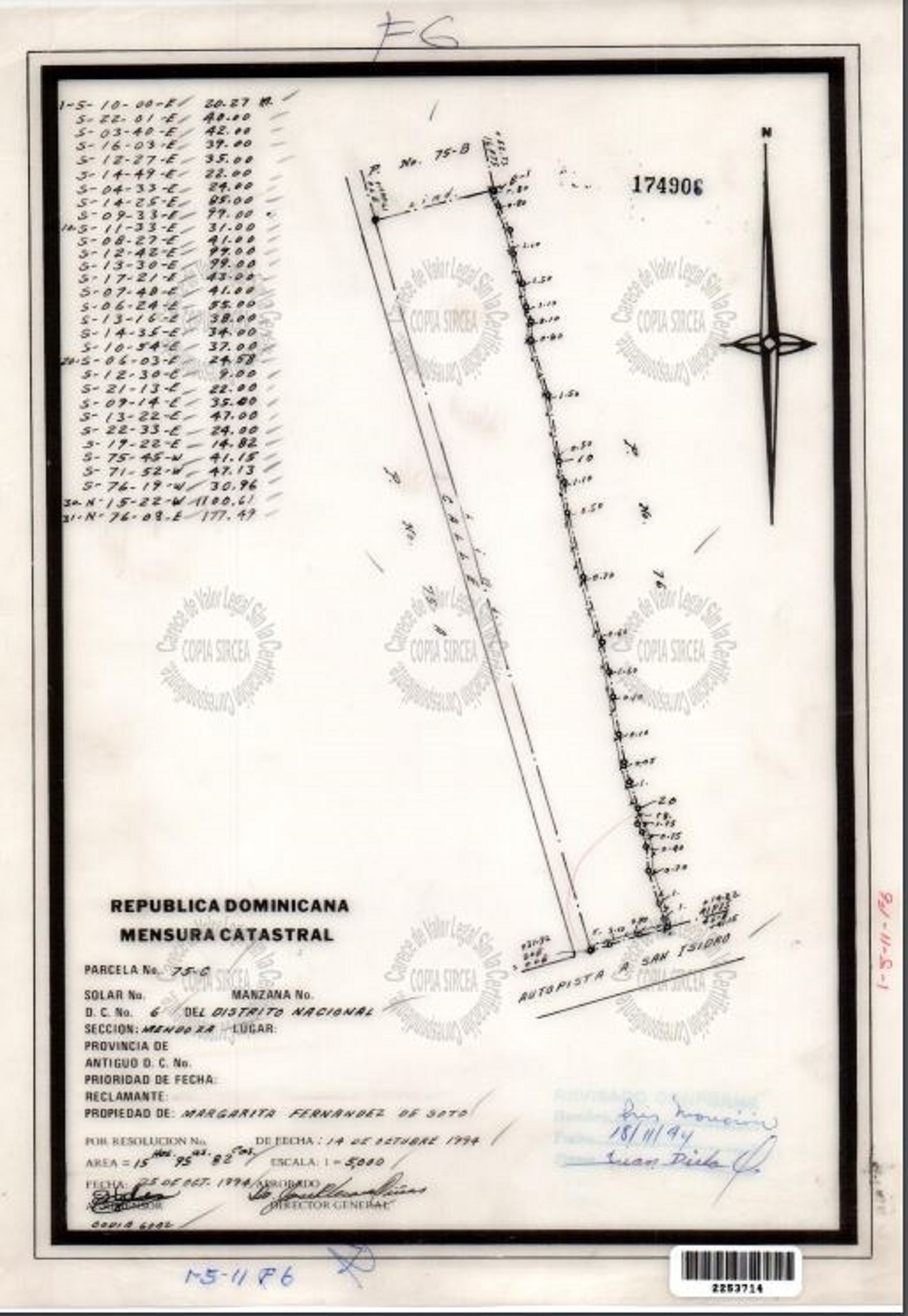 solares y terrenos - Solar Grande Frente Autopista de San Isidro  1