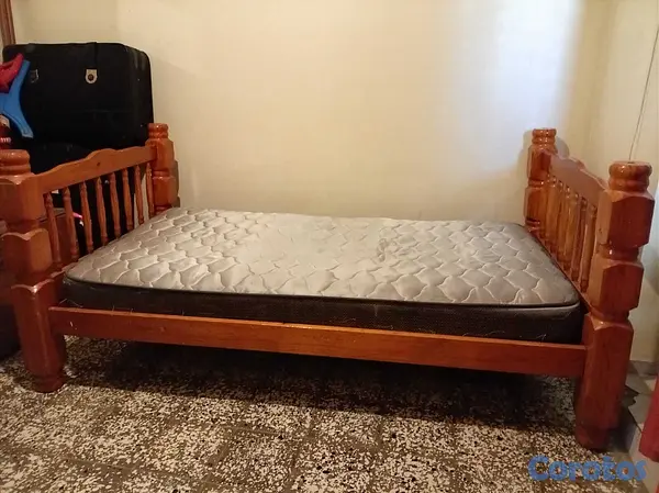 muebles y colchones - Cama Twin con colchón...  2