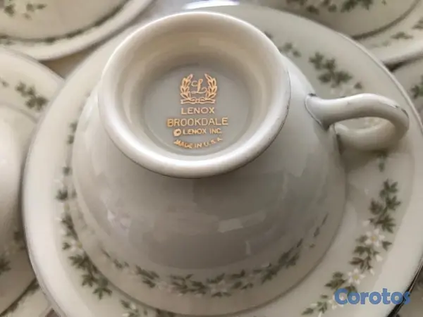 cocina - set de té o café,en porcelana Lenox, mi casa y otras más  10