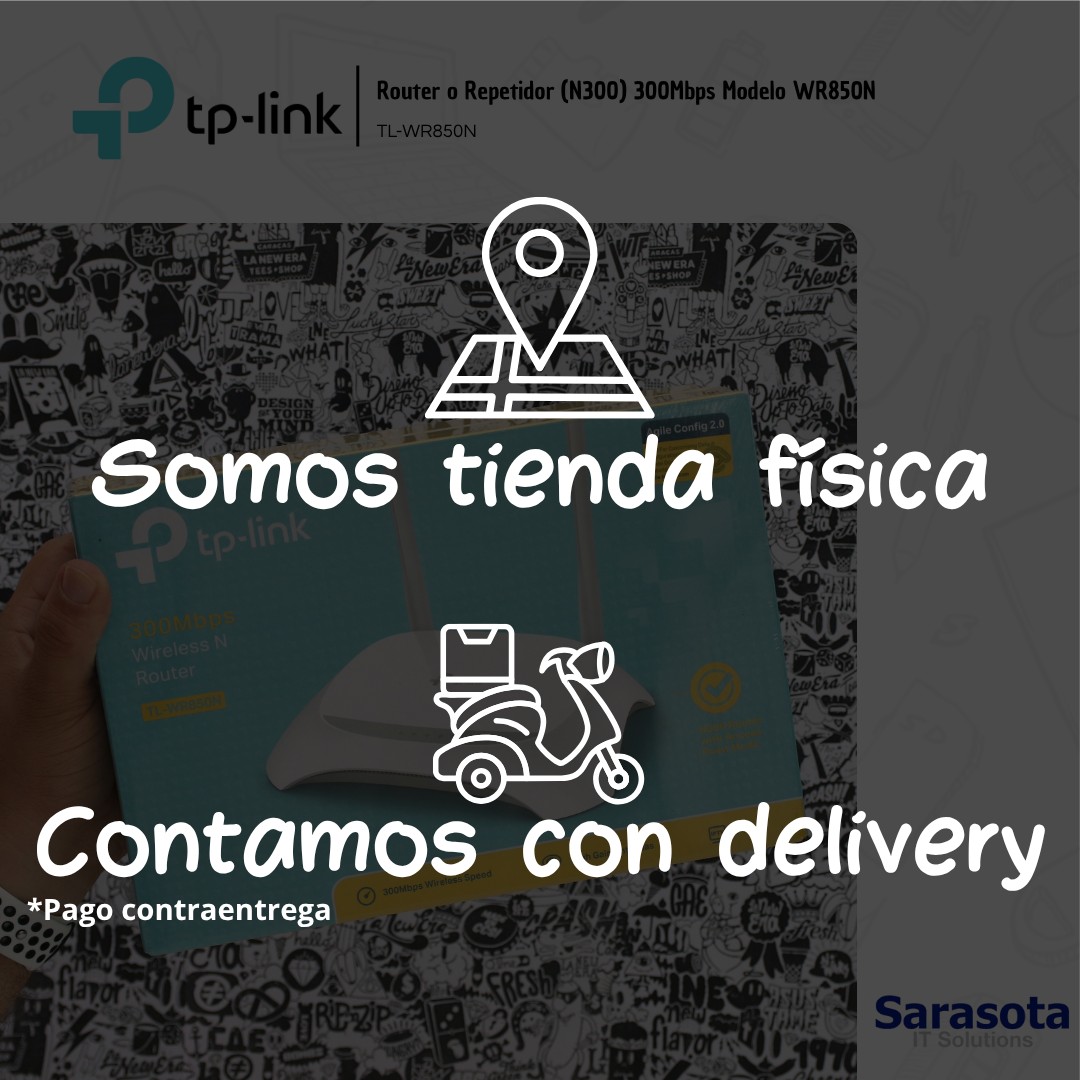 accesorios para electronica - TP-Link Router o repetidor WR850N 850N N300 2