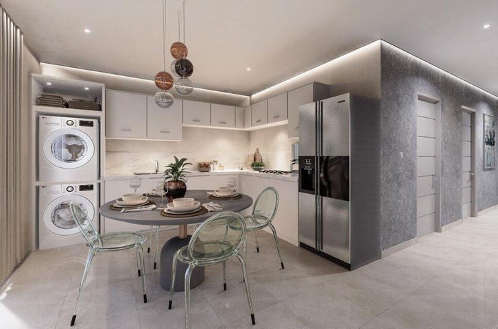 apartamentos - Proyecto en venta Punta Cana #24-1749 dos dormitorios, cancha de padel, piscina
 2