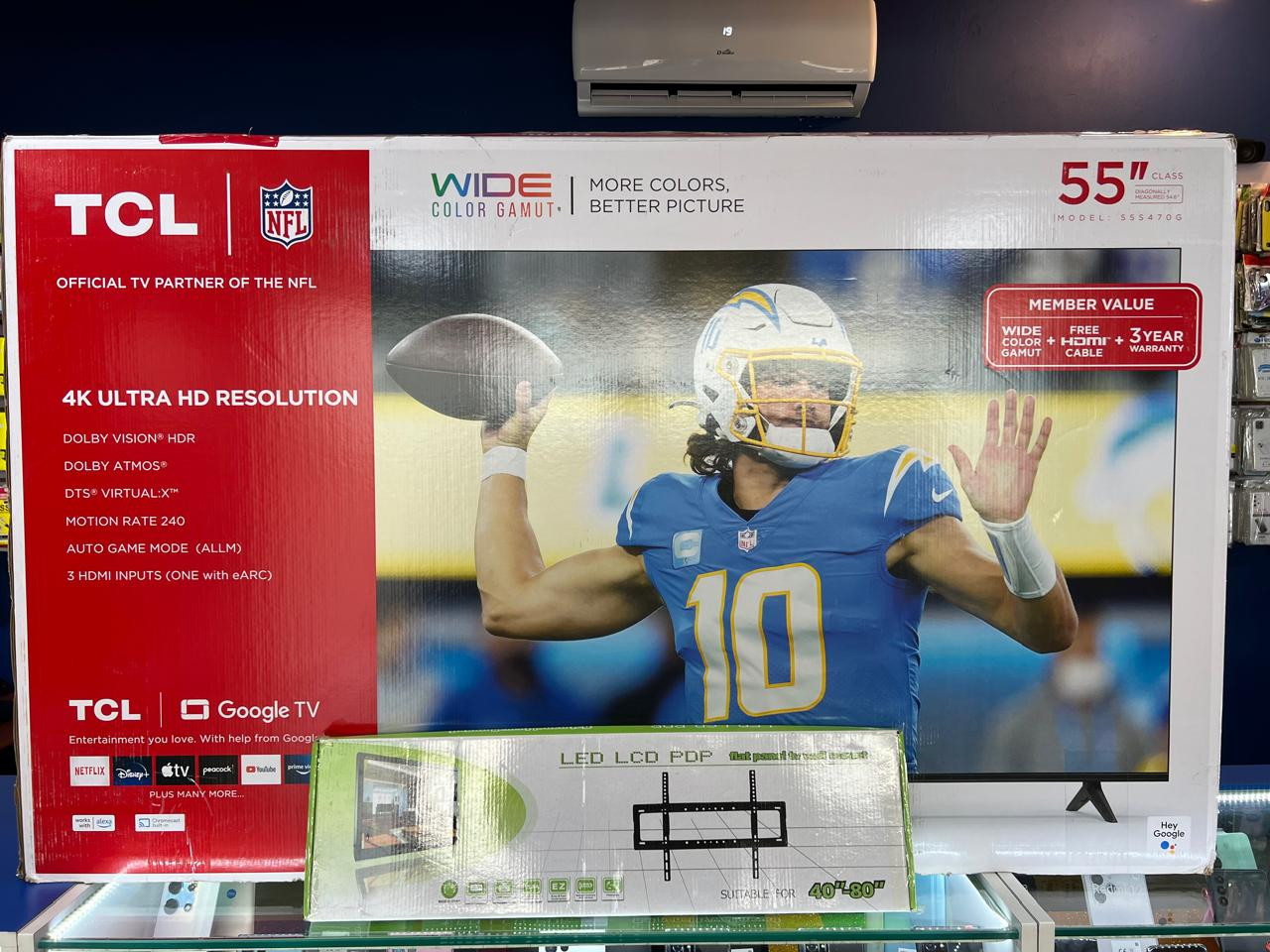 tv - TELEVISORES TCL DE 55 PULGADAS GOOGLE TV 4K ULTRA HD 2024 