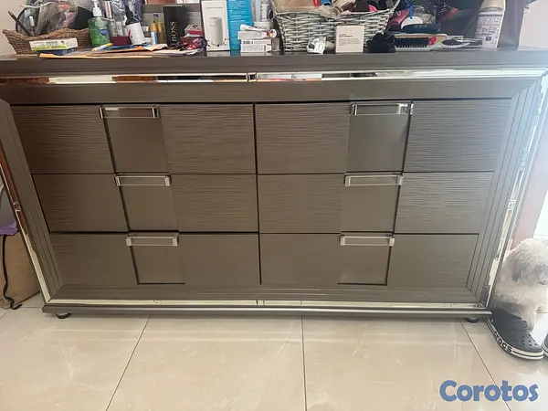 muebles y colchones - De Oportunidad Juego de habitación King completo  4