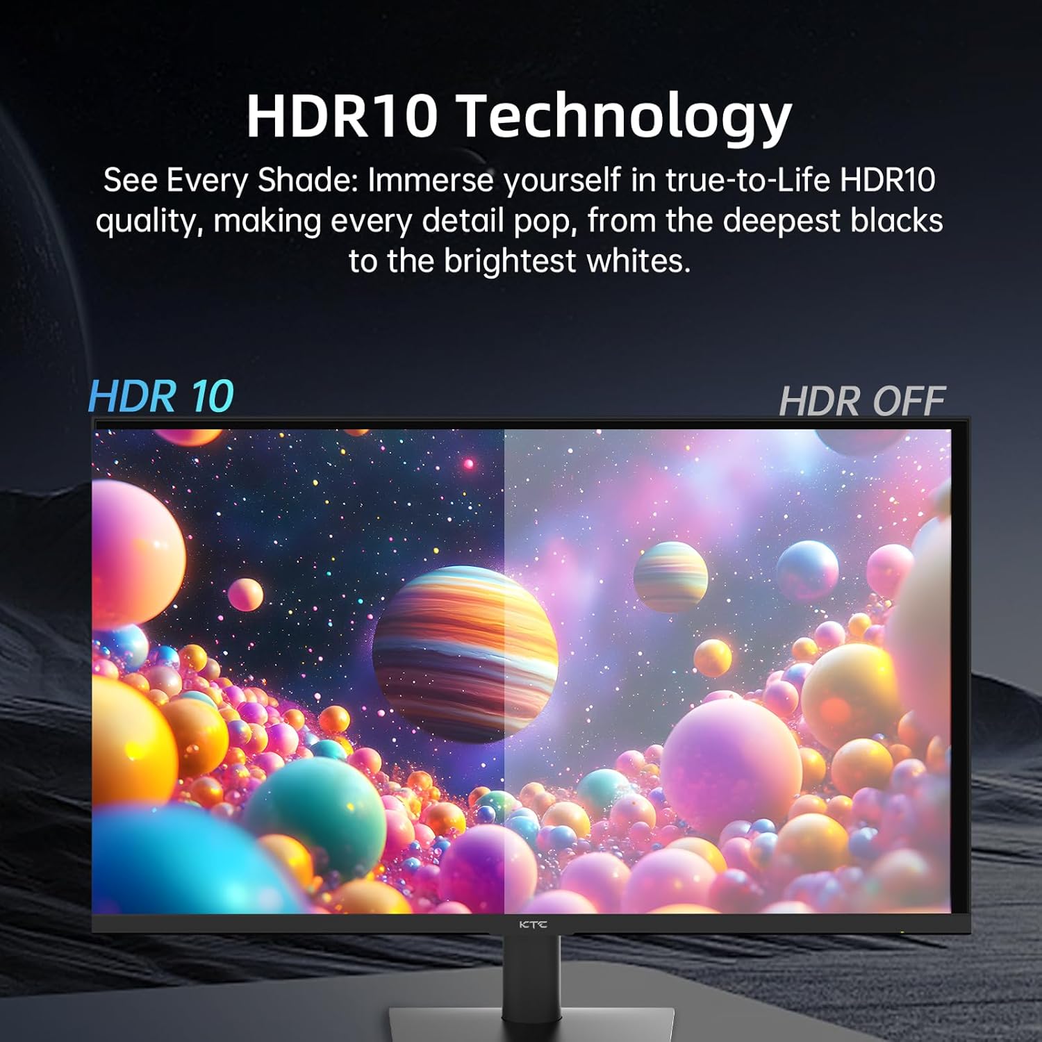 computadoras y laptops - MONITOR KTC GAMING 24PULG 1080P HDMI VGA 3