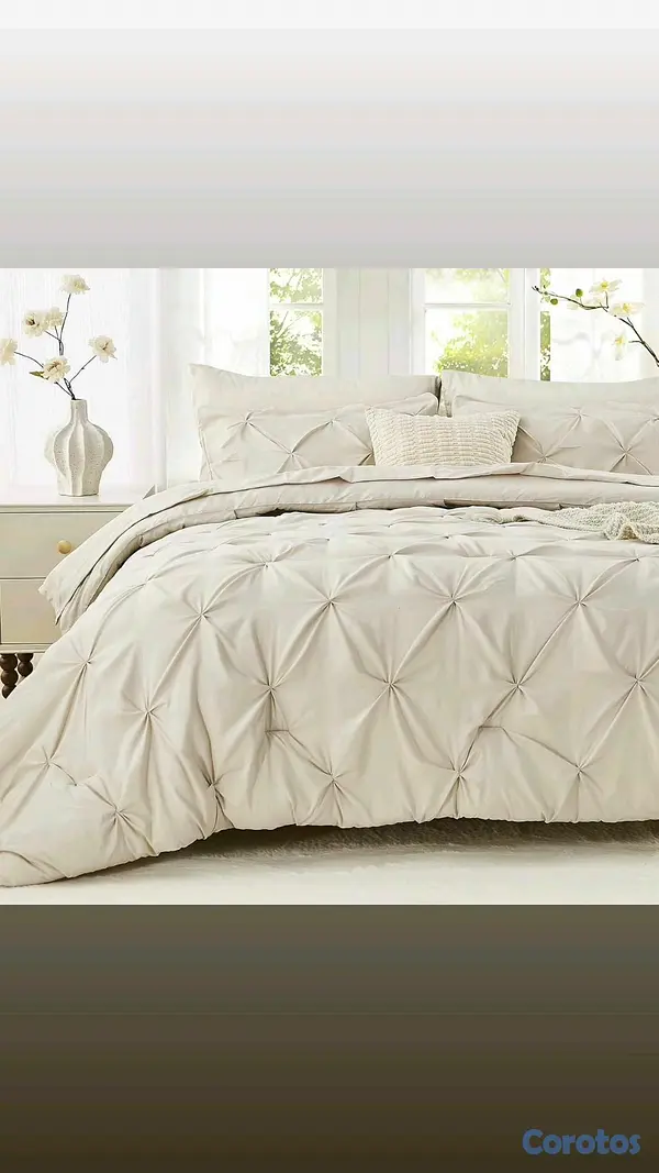 decoración y accesorios - Set de Colchas Queen Importados, Nuevos en su Empaque  6