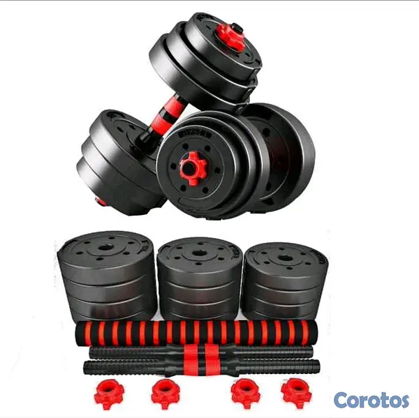 Artículos Deportivos - 🏋️‍♂️🔥 Kit de Mancuernas Ajustables 20KG – RD$2,390 🔥🏋️‍♂️ 2