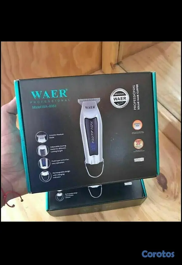 salud y belleza - Maquina de afeitar y recortar Waer WA-8083 2