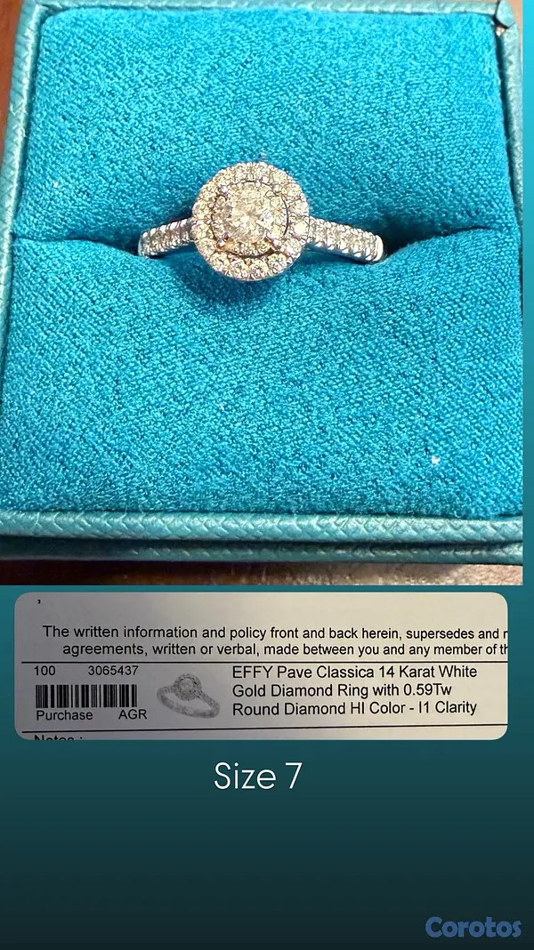 joyas, relojes y accesorios - Anillo compromiso Oro 14k Diamantes 2