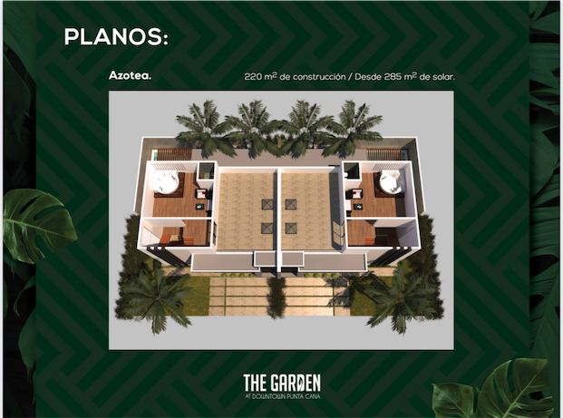 casas vacacionales y villas - Venta de villas en Downtown Punta Cana entrega con línea blanca y piscina 8