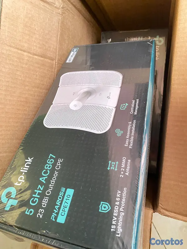 otros electronicos - TP-Link CPE710 antenas wifi  4