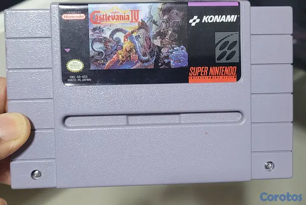 consolas y videojuegos - super nes Castlevania 4 100% Original 2