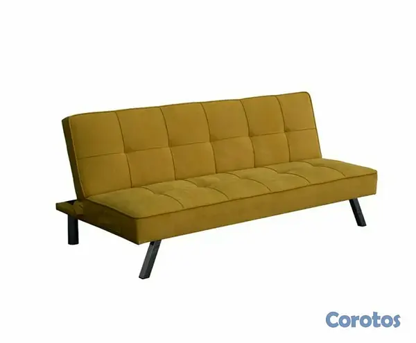 muebles y colchones - Sofá Cama Rita AZUL Y ROJOS 3