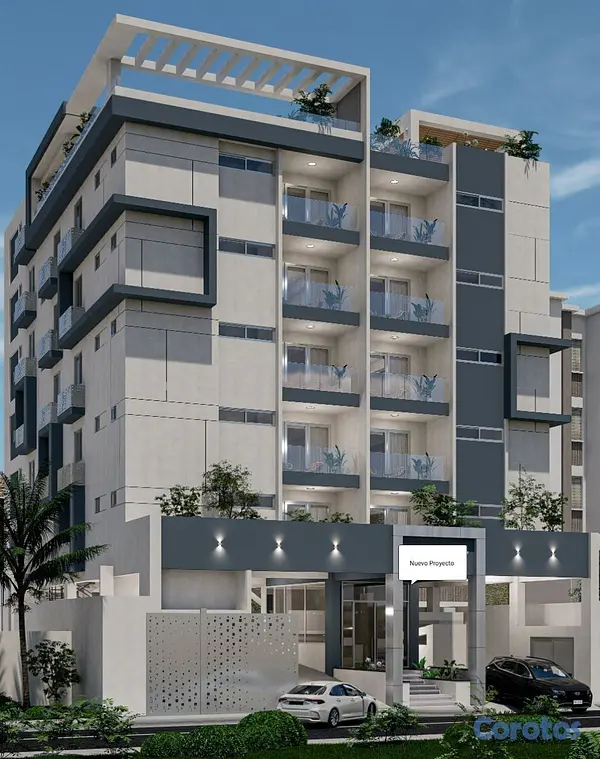 apartamentos - Apto 2A con terraza, Torre PIV , 2