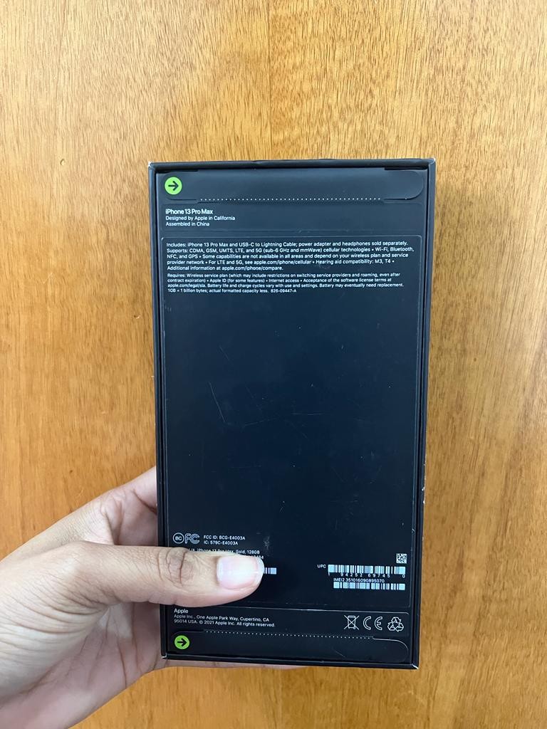 celulares y tabletas - iPhone 13 Pro Max 128gb Factory Sellado  3