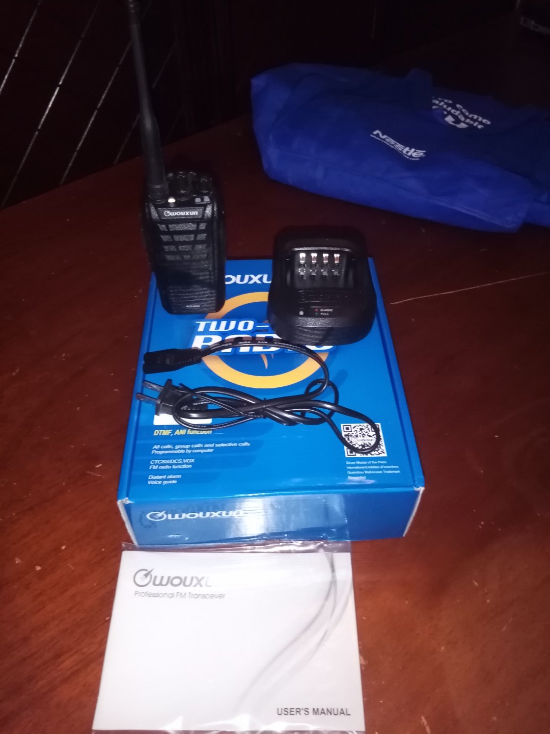 otros electronicos - Radio de comunicación marca WOUXUN KG-998 3