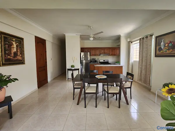 apartamentos - ALQUILO APTO. AMUEBLADO 2 HABS. CON PATIO INTERIOR 2