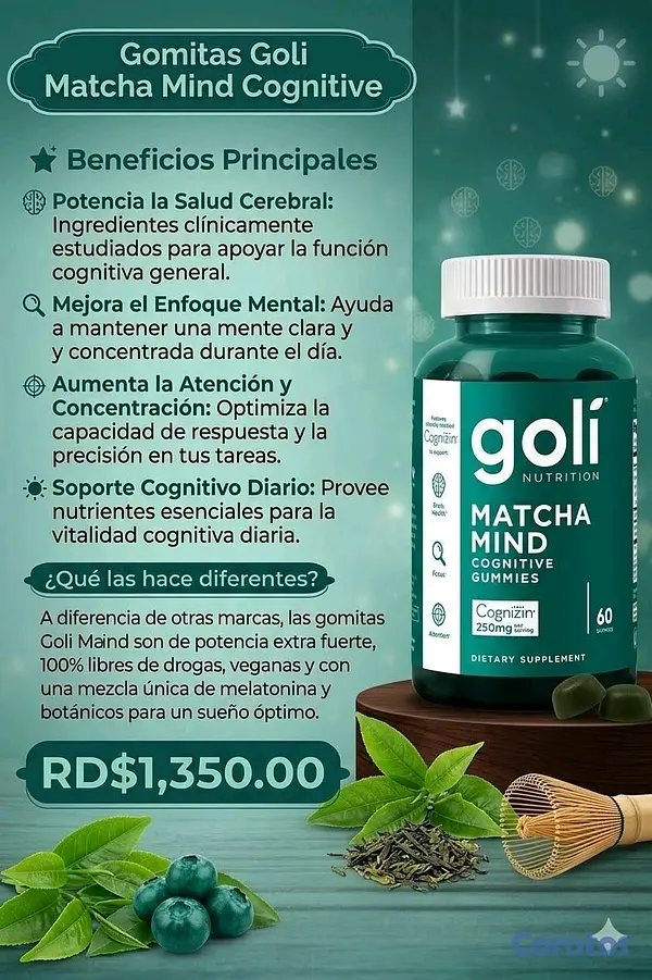 Salud y Equipamiento Médico - Vitaminas GOLI  3