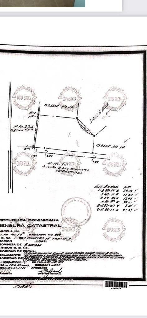 solares y terrenos - Solar de 1,100 metros, La Esmeralda, Santiago 0